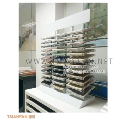 Detachable Granite Quartz Stone Sample Counter Display Stand