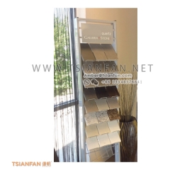 Granite and Quartz Stone Tower Display Rack for Stone Sample Chip