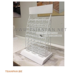 Metal Wire Table Display for Stone Marble Sample Chips