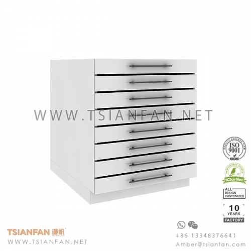 Stone Tile Showroom Display Drawer , Porcelain Tile Display Stand