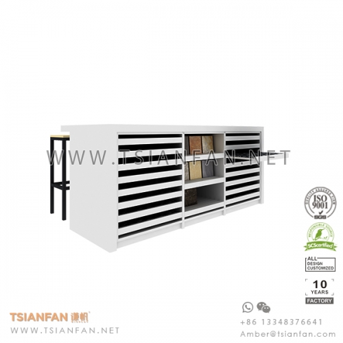 Showroom Porcelain Tile Display Desk , Cermaic Tile Display Stand