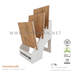 Wooden Flooring Tile Exhibition Display Rack