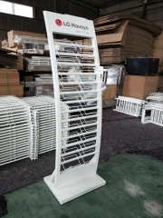 White Natural Stone Metal Display Rack Factory Wholesale