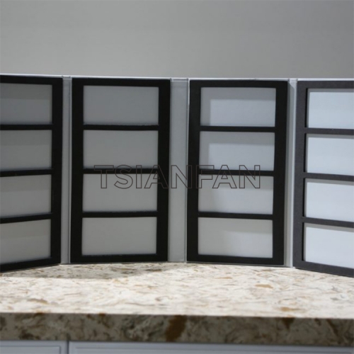 4 Pages Sample Folder For Quartz Ceramic Acrylic Sample Stone Display