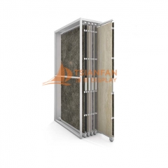 Tile Slab Sliding Display Rack