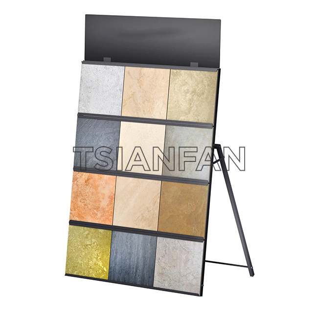 Mosaic Tile, Marble, Tiled Wood Floor Metal Display Stand Wholesale Supply