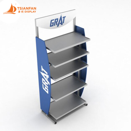 5-layer Engine Oil Metal Display Racks,Automobile Product Motor Oil Storage Rack