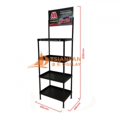 Metal Motor Oil Retail Display Stands Wholesale