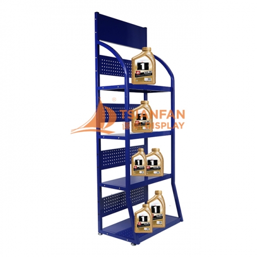 4s Shop Hot Sale Car Motor Engine Oil Storage Rack