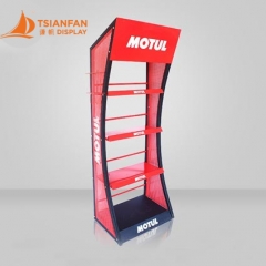 Pop-up Engine Lubricating Oil Engine Oil Metal Display Stand