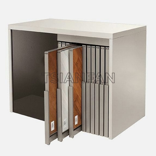 Vertical Flexible Drawer Ceramic Tile Flooring Display St-130 Tile Displays