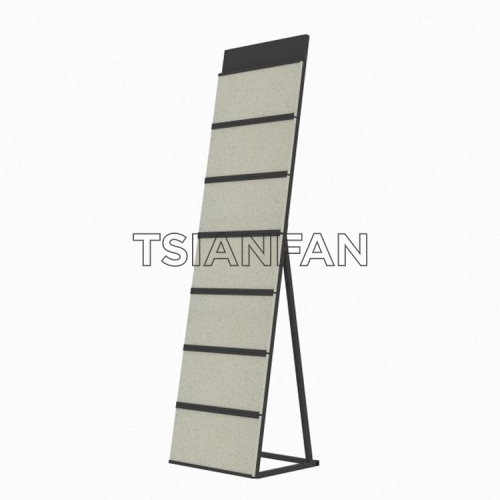 Waterfall Tile Display Stand 650x650 St-14 stone display