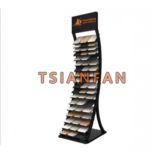 Stone Displays Tower Natural Stone Sample Rack Stand