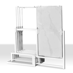 Sliding Rotating Ceramic Tile Metal Display Stand China Manufacturer