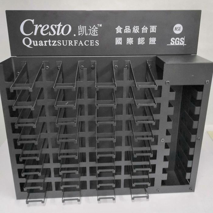 Quartz Stone Tower Display Rack, Granite Display Rack