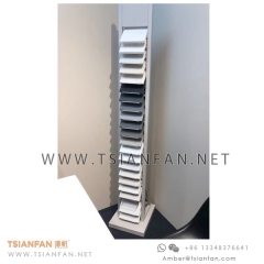 Stainless Steel Samples ,Porcelain Quartz Tile Display Rack