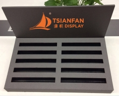 Desktop Plastic Display Rack for Stone Quartz Tile Sample