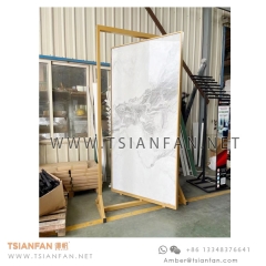 Large Tile Slab Full Size Rotary Display Frame Rack for Porcelain,Granite,Marble and Quartz Stone