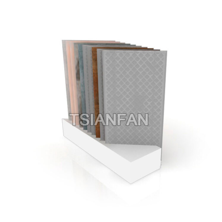 Sliding Slab Tile Display Stand