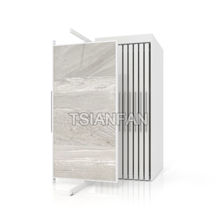 Sliding Ceramic Tile Display Rack