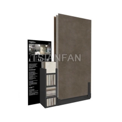 Large Tile Slabs Sliding Display Rack For Showroom Display