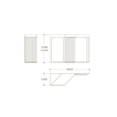 Sliding Display Unit For Displaying Ceramic Floor And Wall Tiles