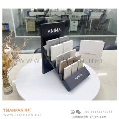 SRT302 Luxury Display Granite and Marble Quartz Stone Porcelain Tile Sample Counter Stand