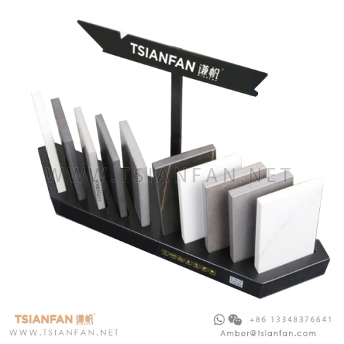 SRT218 Table Display Stand for Porcelain Coutertop Surface Sample or Sintered Stone