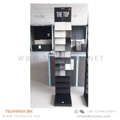 Porcelain and SINTERED STONE Countertop Sample Floor Display Stand Tower for Marazzo