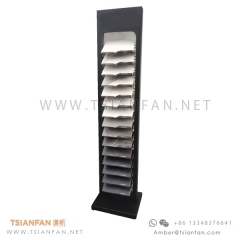Steel Porcelain and SINTERED STONE Surface Sample Floor Display Stand Tower - Cosentino