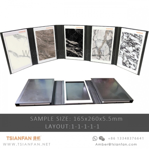 Plastic Large Format Porcelain Tile and Sintered Stone Sample Book