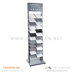 Metal Aritificial and Sintered Stone Floor Stand Tower Rack