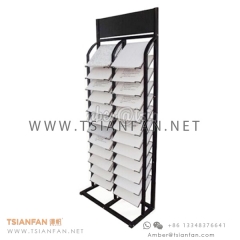 Metal Marble and Granite Ceramic Tile Stone Floor Display Stand