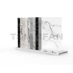 Countertop display stand quartz marble stone sample metal display stand SR820
