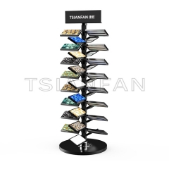 2023 design floor-to-ceiling mosaic metal display rack-ML985