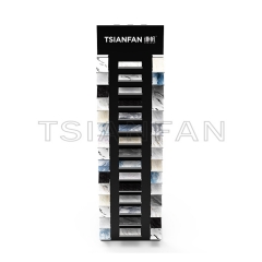 Color Quartz Stone Display Tower For Promotion