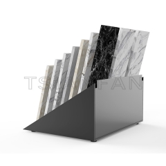 Custom-designed marble tile stand stand display-SRT845