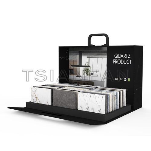 Can Carry Exhibition Hall stone display box-PB017