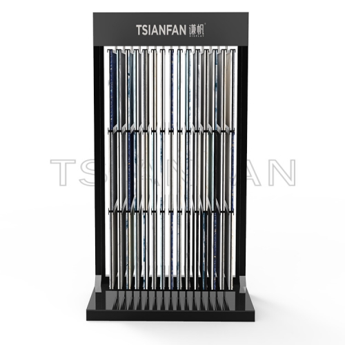 Made in China Custom Quartz Stone Floor Display Rack-SG001