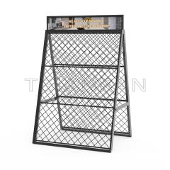 Outdoor A Frame Porcelain Paving Display Rack for Stone Tile