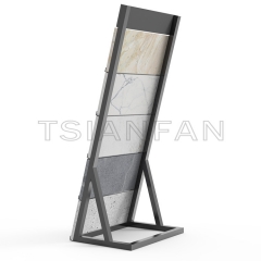 quartz marble granite stone sample floor metal display stand-SG805