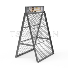 Outdoor A Frame Porcelain Paving Display Rack for Stone Tile