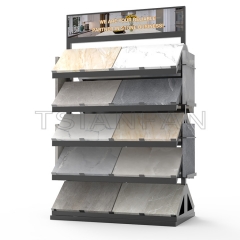 Outdoor Paving Stone Display Rack for Natural Stone