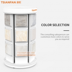 rotatable display for quartz stone sample display frame Manufacturer-SG1010