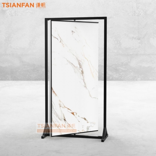 Customize Rotating Tile Granite Stone Sample Display Stand Supplier Ideas-QT002