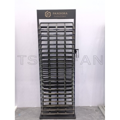 Highest Quality Metal Steel Showroom Design Ideas Ceramic Tile Stone Sample Display