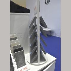 Highest Quality Rotating Stone Countertop Display Rack Showroom Design-SRT047