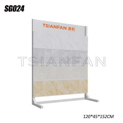 Highest Quality Stone Sample Display Rack Floor Display-SG024