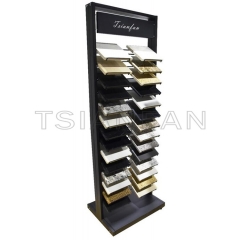 Retail Used Floor Display Rack Tile Display Rack Custom Design Low Price