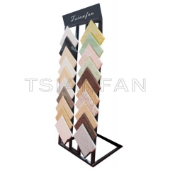 SRL113-Artificial stone floor display shelf supermarket convenience store sales display stand